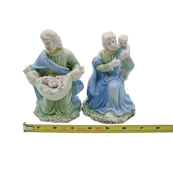 Vintage K's Collection Ceramic Jesus Baby/Child Figurines Size 6x3" Religious - Picture 10 of 12